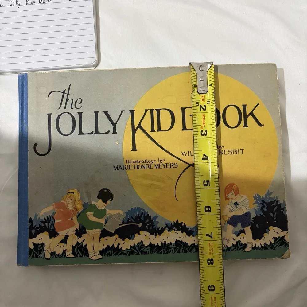 Wilbur D. Nesbit, The Jolly Kid Book, Vintage 1st Edition Children's Book (1920)